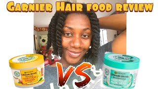 Garnier Ultimate Blends Hair Food 3 in 1: Banana VS Aloe Vera on #Type4 Hair