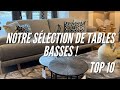 Top 10  nos plus belles tables basses pour sublimer votre partie salon  