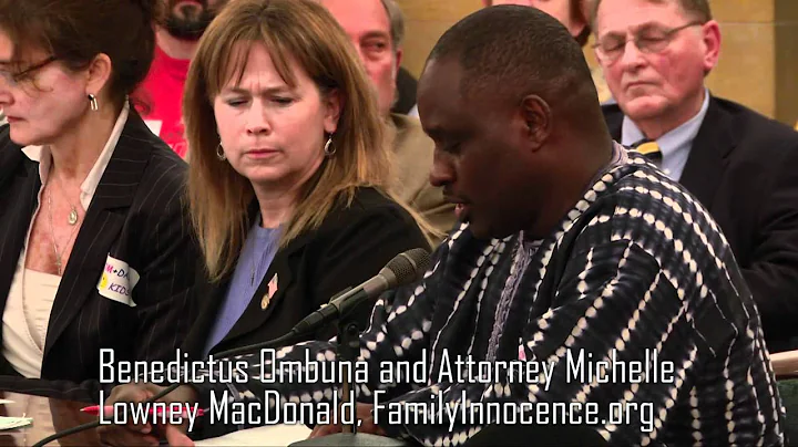 Benedictus Ombuna and Attorney Michelle Lowney Mac...