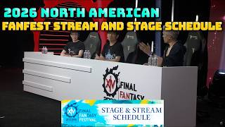 Ffxiv Fanfest North America 2026 Stage Schedule
