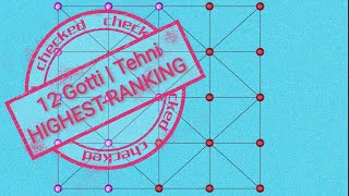 12 vs 1 Highest | 12 goti | 12 tehni | Bead 12 | how to play | Latest Video | Trending Video screenshot 4