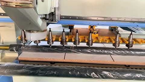 WFMC1 1328 ATC CNC router with rotary and engrave woodworking cutting saw machine