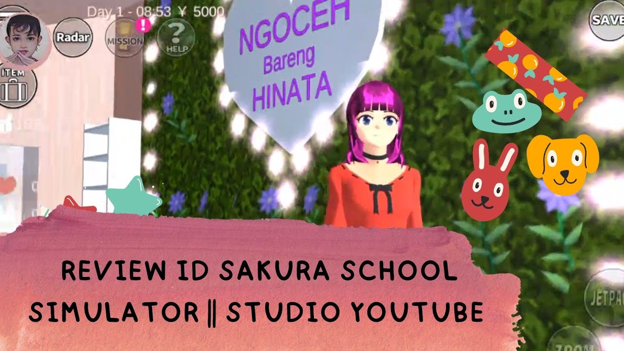 REVIEW ID SAKURA SCHOOL SIMULATOR STUDIO YOUTUBE YouTube