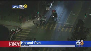 Pedestrian In Critical Condition Following Hit-And-Run In South LA