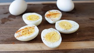 How to Make Hard Boiled Eggs in Air Fryer | Easy Peel