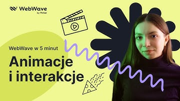 Animacje, interakcje i efekty na stronie | WebWave w 5 minut