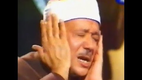 الشيخ عبدالباسط عبدالصمد تجويد رائع لآخر سورة الزمر واوائل غافر