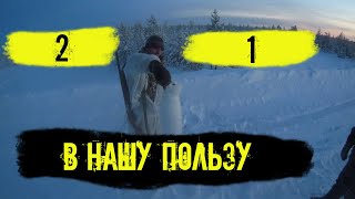 Охота на зайца | Тропление зайца беляка