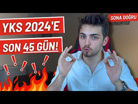 YKS 2024'E SON 45 GÜN... | BU HATALARI SAKIN YAPMA! 🔥| #yks #yks2024