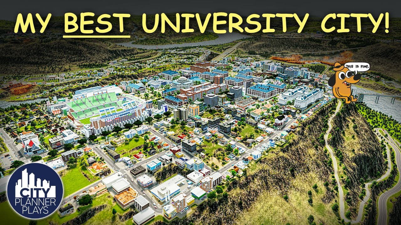 I'm Forcing Move It! To Help Me Fix the PERFECT University City!