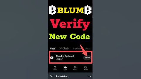 Verification Code 18 October New |  Blum verify code | Blum new update | Blum listing date | Blum |