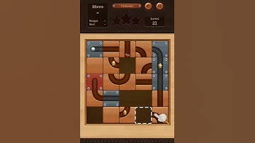 Roll the Ball Fullmoon Level 21 (Star Mode - Star F) - Lösung Solution Walkthrough