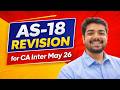 AS-18 Revision in One Shot 🔥 | CA Inter May 26 | Related Party Disclosures Made Eas