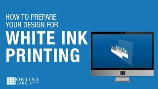 Preparing your Design for White Ink Printing