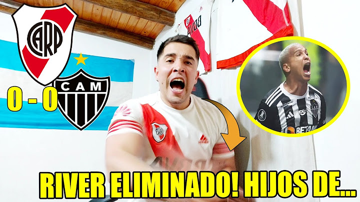 River 0 vs Atlético Mineiro 0 😡 Reacción de un Hincha de RIVER RE CALIENTE 😡 Libertadores Vuelta