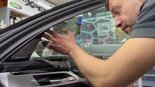 How to install window film // window tint