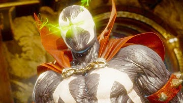 Mortal Kombat 11 PC - Spawn Performs Intro Dialogues Vs All MK11 Characters