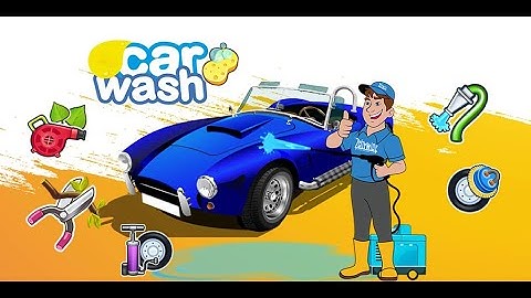 Car Wash game || Kids Car wash || Unity Games
