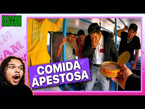 Comiendo la Comida mas Apestosa del Mundo dentro de un Camión (BROMA) / #reaccion