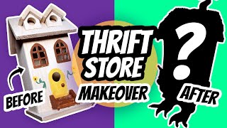 Thrift Store Makeover - Baba Yaga Edition