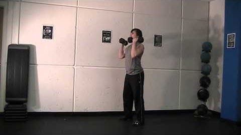 Rotation Shoulder Press   Squat with Upright Row