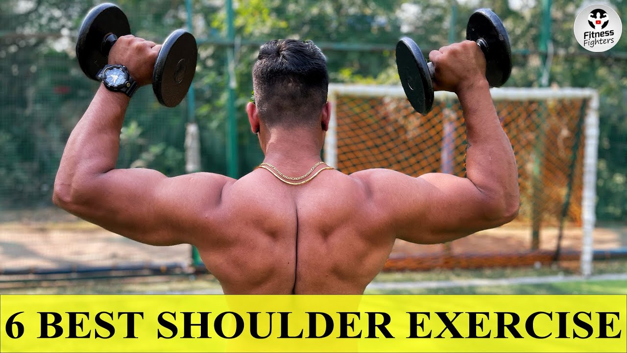 6 Dumbbell Shoulder Exercises For