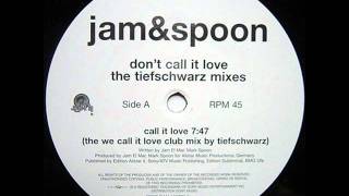 Jam U0026 Spoon  Dont Call It Love house Mix