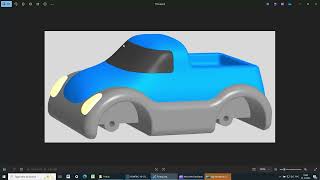 картинка: Пикап-игрушка в Компас-3D