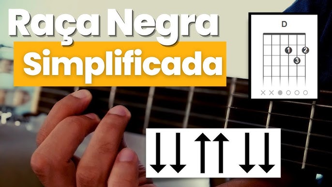 É tarde demais Raça Negra cifrada SIMPLIFICADA' 