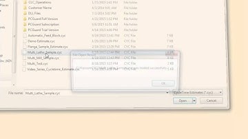 Multiple Part Machining Time Estimating with KipwareCYC