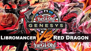 YuGiOh! Genesys - Libromancer Vs Red Dragon Eldlich | Só os gênios