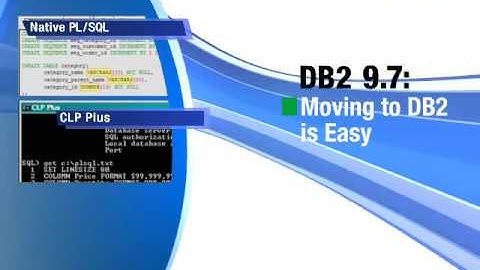 DB2 9.7: Moving to DB2 is Easy (Updated)
