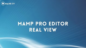 40 MAMP PRO 4 -  Editor Real View