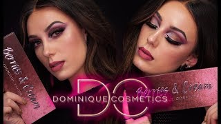 DOMINIQUE COSMETICS | BERRIES AND CREAM | Makeup Tutorial | Victoria Lyn