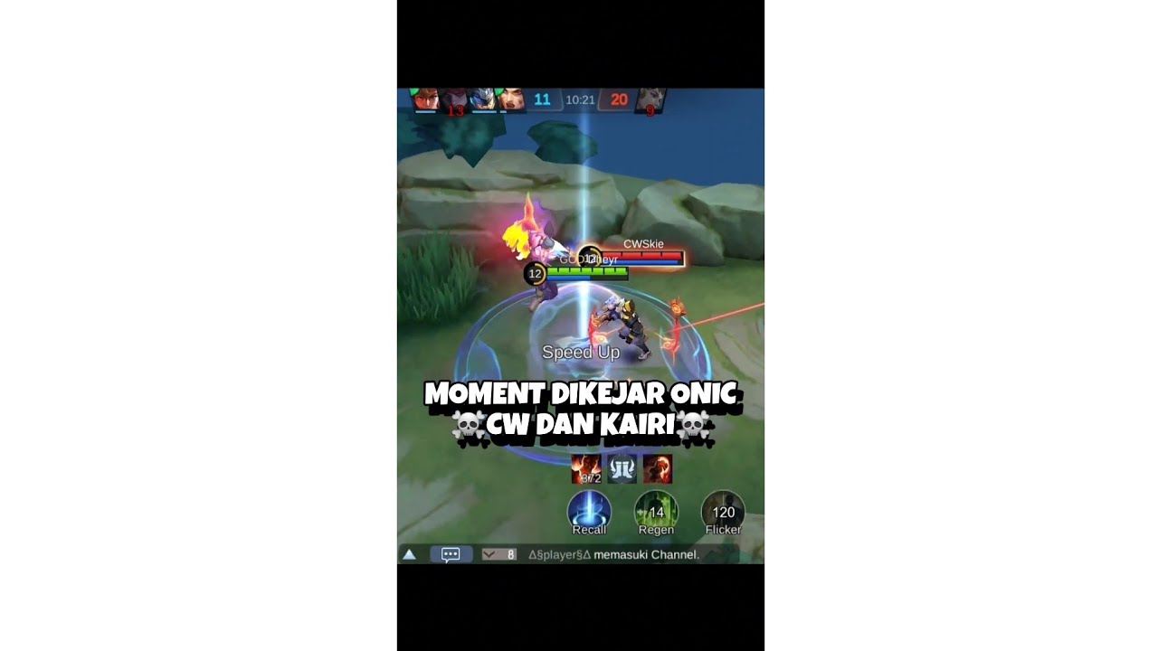 Moment Onic CW dan Kairi Ngejar Aldous Dheyr☠️