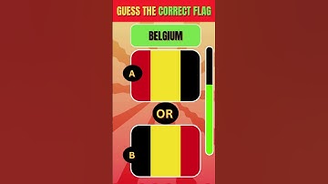 Slechts 1% kan de juiste vlag raden 🚩 | #shorts #viral #vlag #quiz