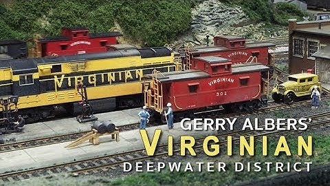 TrainMasters TV preview - Gerry Albers’ Virginian Railroad