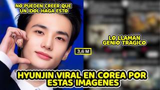 Hyunjin goes viral in Korea because of these pictures + he's called a tragic genius