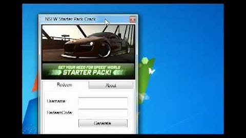 Need for Speed World Starter Pack Free