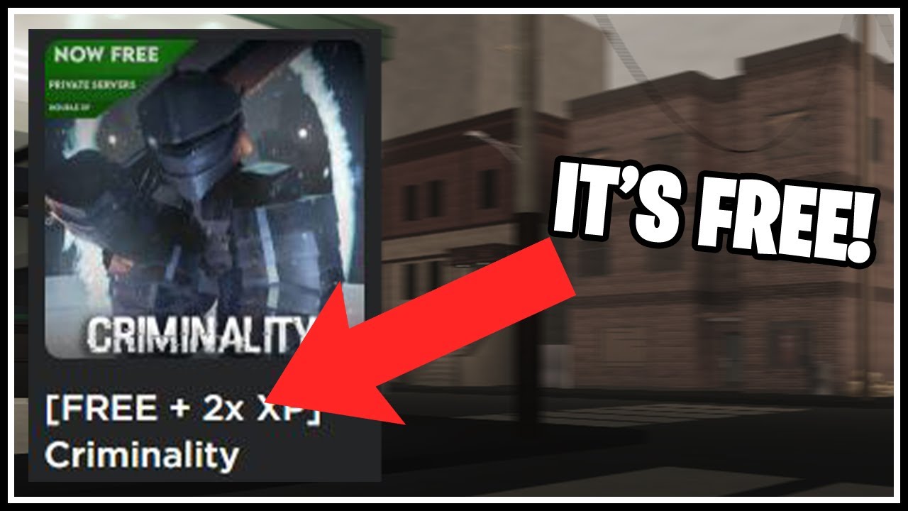 2x] Criminality - Roblox