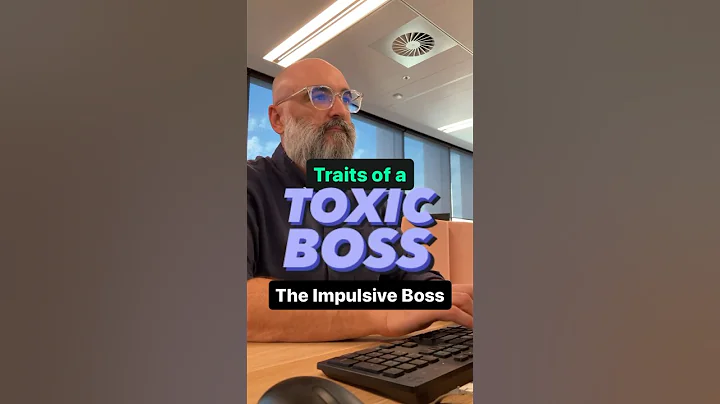 Traits of a TOXIC boss - The IMPULSIVE Boss #careeradvice #worklife #toxicboss #leadership