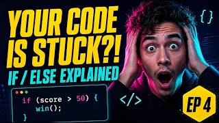 Your Code Is Stuck You Need if/else (JavaScript EP 4)