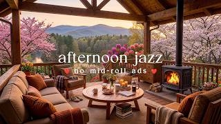 🌸 Afternoon Spring Jazz (NO MID-ROLL ADS) – Calm Piano Ambience for Relaxation & Focus