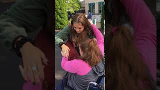 Abby Anderson Hugging Katy Bowersox - 6-3-19