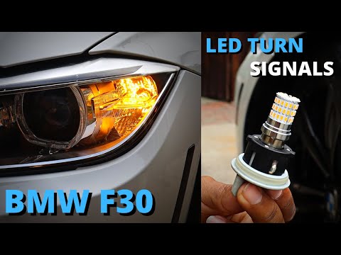 LED Front Turn Signal Bulb Replacement On My BMW F30