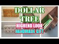 DIY DOLLAR TREE ORGANIZER APOTHECARY MADE OF WOOD HIGHEND LOOK FOR LESS total cost $13 only