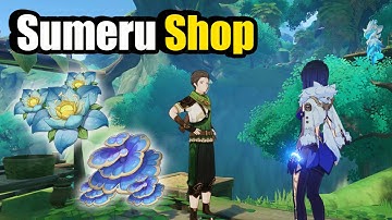 You can buy 10 Rukkhashava Mushrooms & 5 Kalpalata Lotus - Nahida & Scaramouche Materials