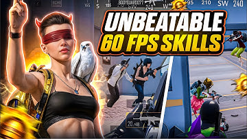 Unbeatable 60 FPS Skill Set Player 💀Fastest 1vs4 Clutches 🔥BGMI~PUBG!!