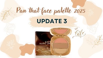 Pan That Face Palette 2025 - Update #3 | Marc Jacobs O!mega 3