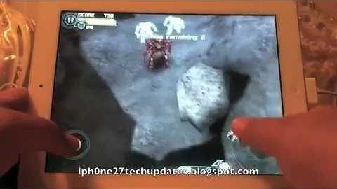 First Look Transformers 3 Dark of the Moon on iPad 2 HD 3D